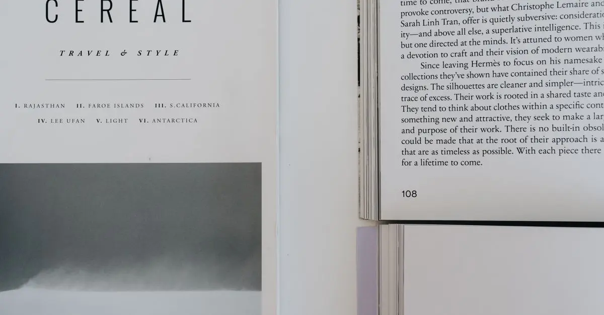 Comment utiliser la typographie pour embellir votre journal de mode